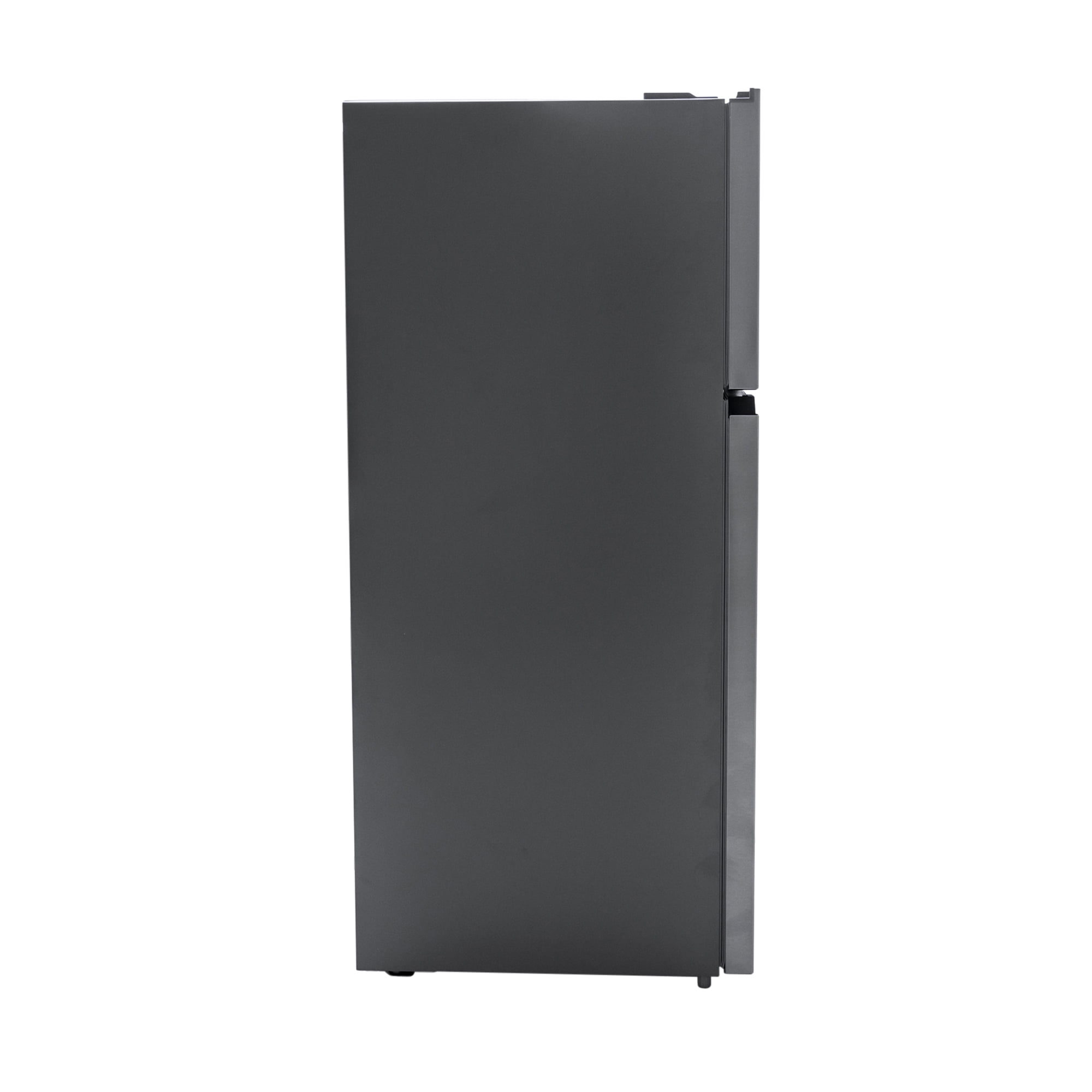 Magic Chef 17.6 Cu Ft Top-Mount Refrigerator in Platinum Steel