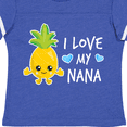 thumbnail image 4 of Inktastic I Love My Nana with Pineapple Boys Toddler T-Shirt, 4 of 5