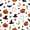 Multicolor 5, variant on Manfei Cartoon Halloween Fitted Sheet Full,Spooky Ghost Bat Bed Set,3pcs,1 Fitted Sheet and 2 Pillowcases