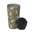 thumbnail image 2 of Yiaed Halloween Mummy Gnome Print Stainless Steel Coffee Mug -Vacuum Insulated Coffee Tumbler - Leakproof Travel Mugs Insulated for Hot & Cold Drinks, 2 of 8