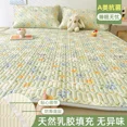 thumbnail image 3 of Sábana de verano fresca, funda de almohada, traje para dormitorio de estudiantes, alfombrilla enfriadora de látex con dibujos animados, juego de ropa de cama, colcha doble lavable, 3 of 5