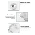 thumbnail image 2 of Filtro Drenaje para Baño Colador Malla Fregadero Acero Inoxidable (7cm) 2 Uds., 2 of 6