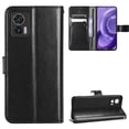 thumbnail image 3 of Funda tipo libro para Motorola Edge 30 Neo, cartera todo‑en‑uno, funda multifuncional con tarjetero y correa de muñeca desmontable, 3 of 5