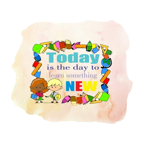 Quotes & Sayings Wall Decals for Students Classroom - Clasroom Inspirations Classroom DIY & Creativity Boy Girl Bedroom Wall Sticker - Size: 10 In x 9 In