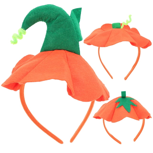 3pcs Tandillas de calabaza de Halloween Disfraz de Halloween Propasión de calabaza