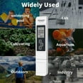 thumbnail image 4 of TDS Meter Digital Water Quality Tester 0-9999 PPM Measurement Range Water Purity Temperature Meter Tester, 4 of 7