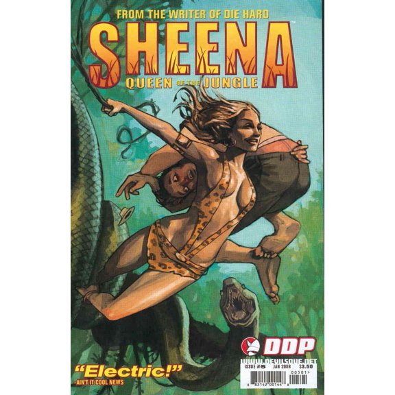 Sheena, Queen of the Jungle (Devil's Due) #5A VF ; Devil's Due Comic Book