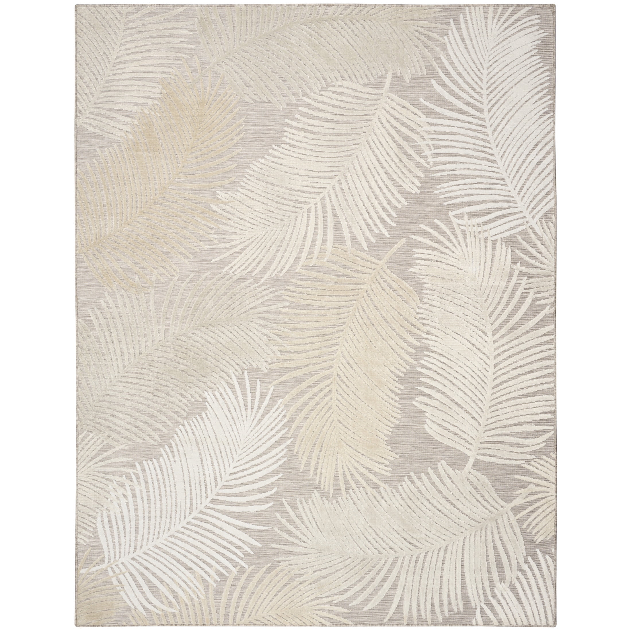 Nourison Suncoast 9' x 12' Beige Tropical Rug