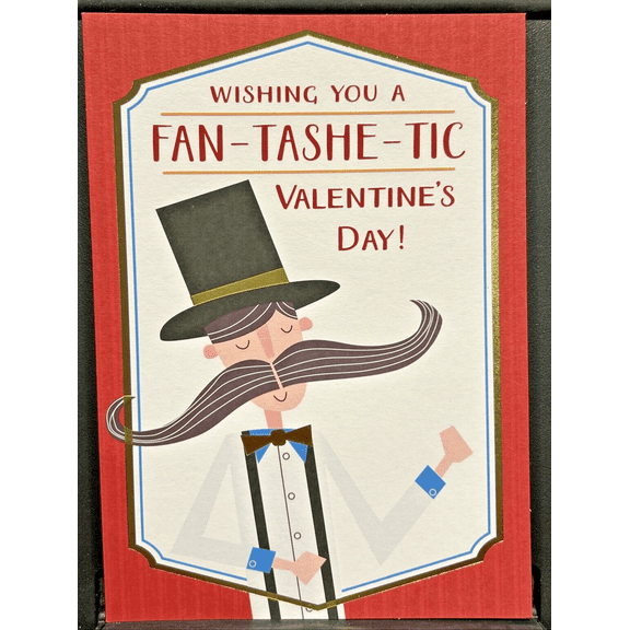 Happy Valentine's Day Greeting Card w/Envelope