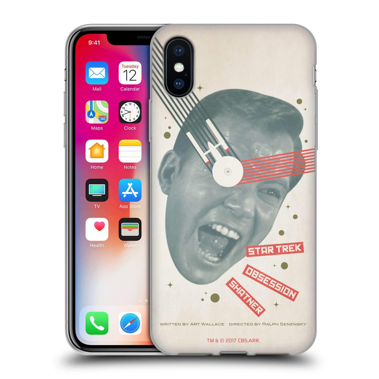 Head Case Designs Officially Licensed Star Trek Juan Ortiz Posters Tos Obsession Soft Gel Case Compatible With Apple Iphone X Iphone Xs Walmart Com Walmart Com