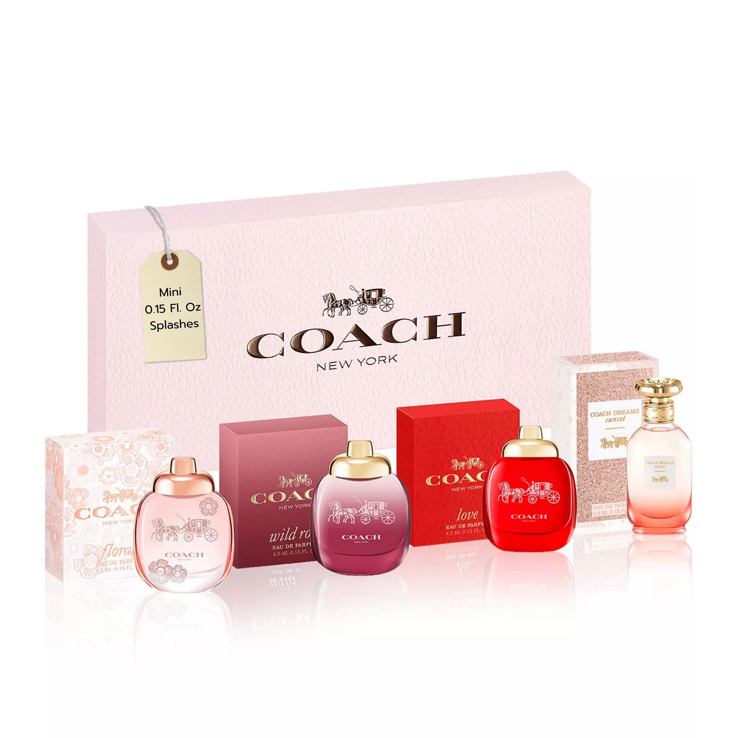 COACH 香水　ギフトセット　新品未開封❗️ Coach Mini Perfume Gift Set for Women, 4 Piece, Floral, Wild Rose
