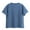 Dark Blue, variant on Glisme Boys Basic T-Shirt Summer Large Size Printed Letter Design Loose Fitting Short Sleeved Shirt Child Trendy Tops Size 7-8 Years, Dark Blue