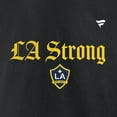thumbnail image 4 of Unisex Fanatics  Black LA Galaxy LA Strong Fleece Pullover Hoodie, 4 of 5