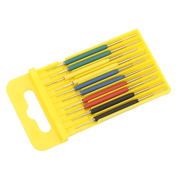 Clips De Gancho De Prueba SMD IC Resorte Retráctil 10 Piezas Ahorro De Tiempo Cables De Puente De Silicona Kit De Cables De Prueba Reparación Para Analizador Lógico ANGGREK Hardware
