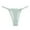 Green, variant on Women's Panties Elegant Mesh Full Sheer Lace Seamless Thong with Bow for a Red M