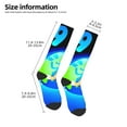 thumbnail image 3 of Saiise Bluey Funny Socks Men Women Boys Kids Adults Novelty Graphic Crew Tube Socks Crazy Design Casual Dress Socks for Sports,Running,Travel, 3 of 7