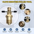 thumbnail image 6 of Beisidaer 1/2"&3/4" Olive Puller Remover Tool Solid Brass Copper Pipe Compression Fittings, 6 of 8