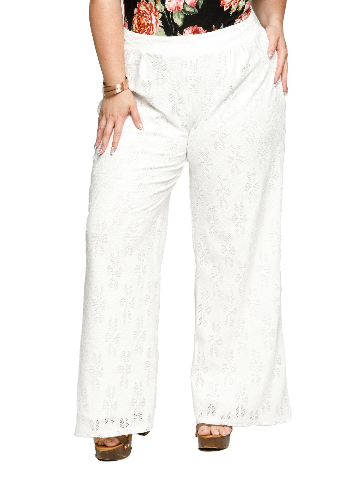 womens plus size pants walmart