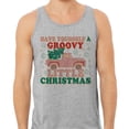 thumbnail image 2 of Groovy Little Christmas Tank Top Unisex Small Grey, 2 of 5