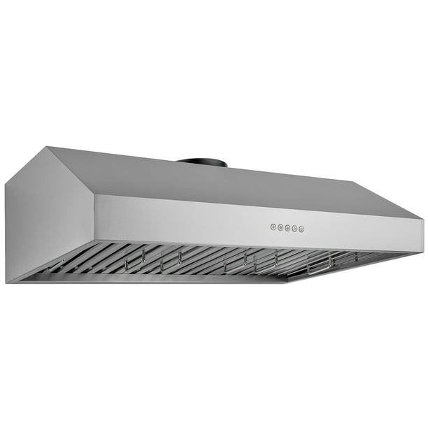AKDY 30” Under Range Hood Stainless Steel Kitchen Push Button