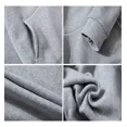 thumbnail image 4 of Suéter Con Capucha Color Puro Casual Moda Delgado Hombre, 4 of 4