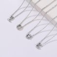 thumbnail image 5 of Turandoss 925 Sterling Silver Initial Necklace for Women Girls Dainty Simple Alphabet Letter C Gold Cursive Initial Necklaces for Women Gifts Jewelry Letter Necklace for Women Her, 5 of 7
