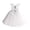 Dress 05-White, variant on Flower Girls Wedding Satin Dresses Princess Birthday Prom Gown