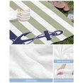 thumbnail image 6 of Striped Anchor Beach Towels Oversized Super Absorbent, Navy Blue Nautical Sage Green Geometric Lightweight Bath Towel Quick Dry Sets For Bathroom/Pool/Rv Camping/Beach Play/Gym Room/Picnic 31"x62", 6 of 8