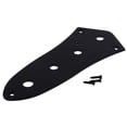thumbnail image 1 of Placa de control de guitarra dorada de 4 orificios para piezas de repuesto de Negro Sunnimix Placa de control de bajos, 1 of 7