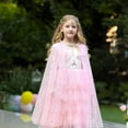 thumbnail image 2 of Princess Dress up Clothes, 7Pcs Princess Cape with Crown, Princess Dresses for Birthday Gift, 2 of 2
