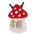 thumbnail image 7 of CHBORLESS Rabbit Hay Feeder Bag Hanging Guinea Pig Hay Feeder Bunny Hay Bag (Mushrooms), 7 of 7