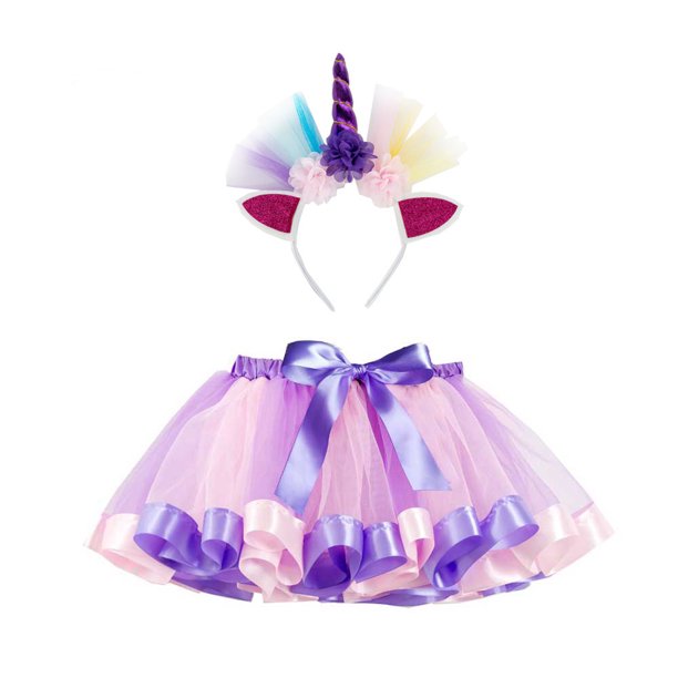 Falda de niña para sombrero gratis Falda infantil Vestido de princesa con tutú para niña Fácil de combinar