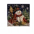 thumbnail image 2 of Christmas Diamond Painting Kit Featuring Square Drill Gems and Snowman Design, Festive Wall Art for Adults and Kids Holiday Crafting, Seasonal Christmas Decoration 1 Pack, 2 of 4