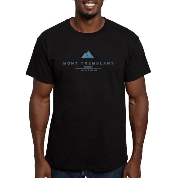 CafePress - Mont Tremblant Ski Resort Quebec T Shirt - Men's Fitted T-Shirt