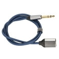 thumbnail image 2 of Cable adaptador de 6,35 mm macho a 2 x 3,5 mm hembra. Cable de audio antiinterferencias para conectores de 6,35 mm. Equipos de audio., 2 of 14