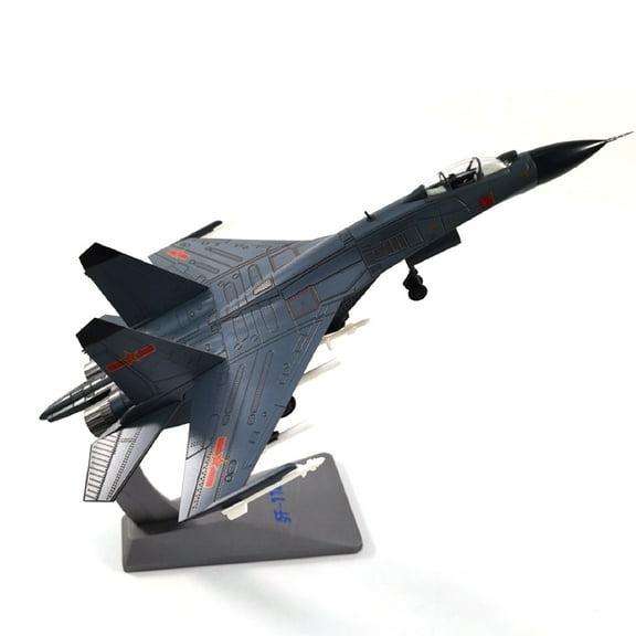 Home Decor Gift Toy High Simulation 1:72 J-11B Fighter Model Collectible for Aviation Enthusiasts