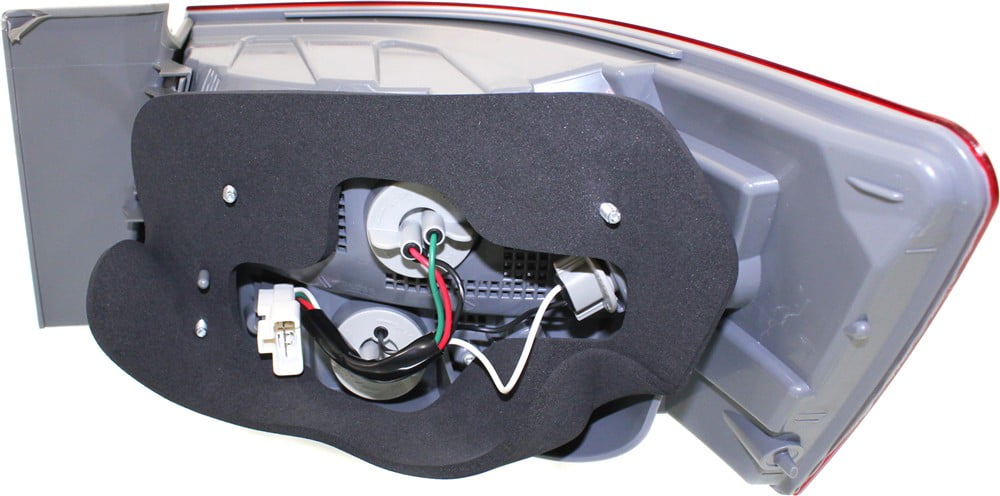 Tail Light Compatible With 2008-2010 Hyundai Sonata Left Driver Side, Outer With bulb(s)