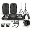 Pioneer DJ DDJ-SZ2 with Harbinger V1015 DJ Package