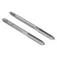thumbnail image 4 of Thread Tapping Tool, Through Hole High Speed Steel Rapid Chip Removal Metric Machine Taps Wear Resistance 2Pcs/Set  For Clocks Watches Wood Soft Metal, 4 of 8