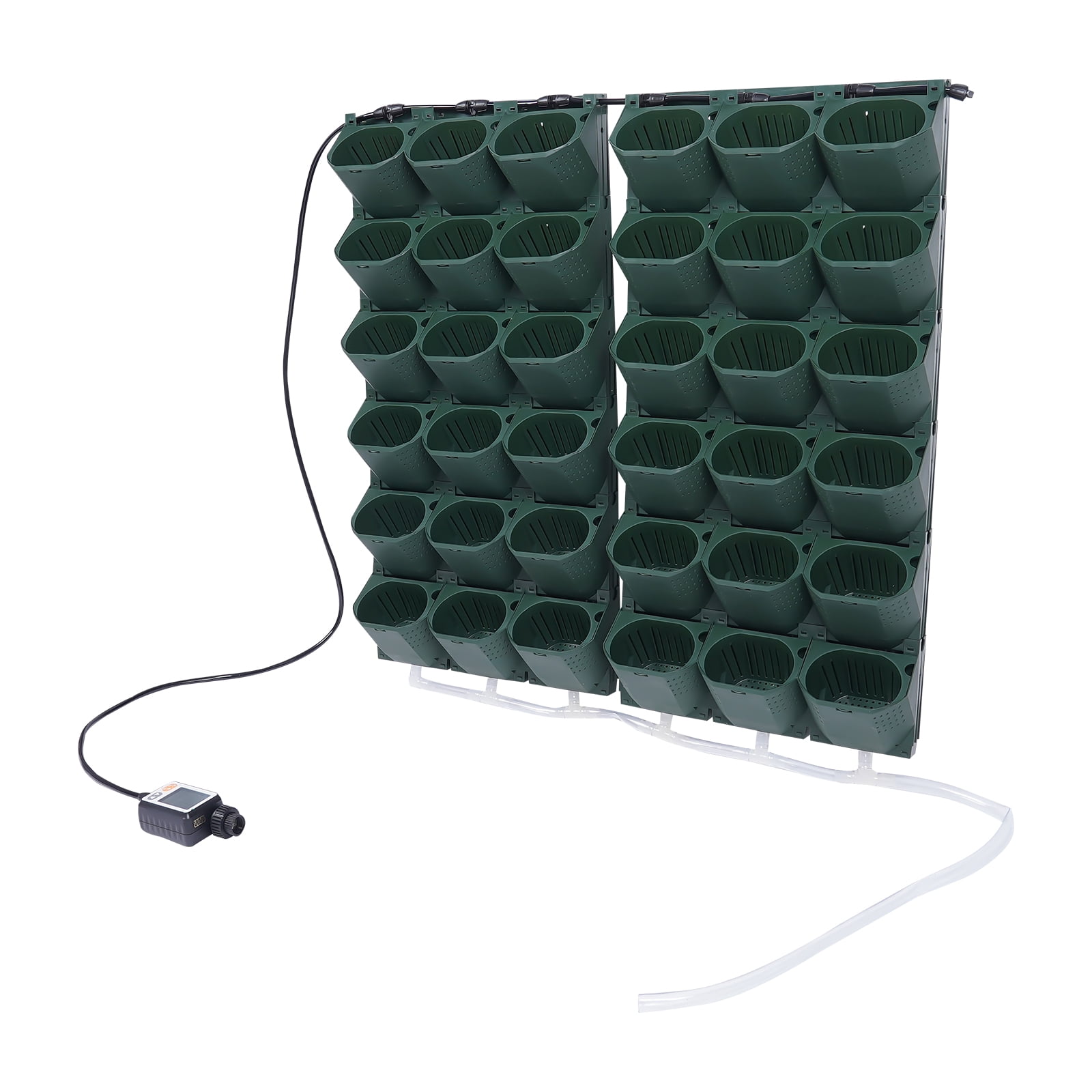 36 Pot Wall Flower Pot Vertical Wall Hanging Garden Planter Self-Watering System Flowers Pots Garden Growing System. Indoor Vegetable Planter Pot
