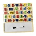 thumbnail image 3 of Tablero de rompecabezas de madera, regalos del Día de San Valentín para niños, habilidades motoras preescolares, rompecabezas educativo temprano,, 3 of 9