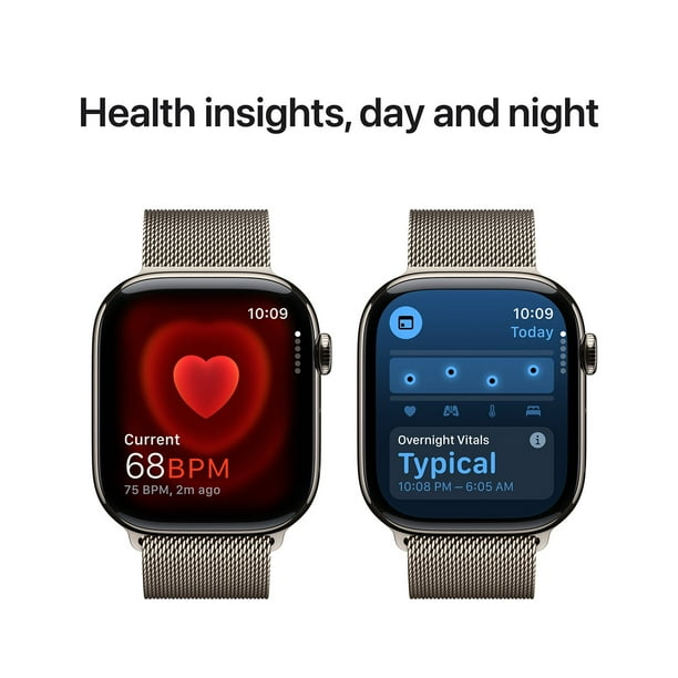 Apple Watch Series 10 GPS + Cellular 46mm Titanium Case