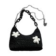 thumbnail image 1 of Bolso de hombro para mujer, elegante bolso de cadena resistente al desgaste de alta capacidad para citas, compras diarias, 1 of 8