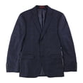 thumbnail image 1 of Alfani Mens Traveler Two Button Blazer Jacket, Blue, 42 Short, 1 of 1