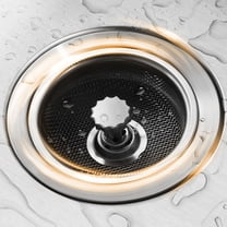 FONDOTIN 3pcs Stainless Steel Sink Strainer Fine Mesh Drain Strainer For Kitchen Sink