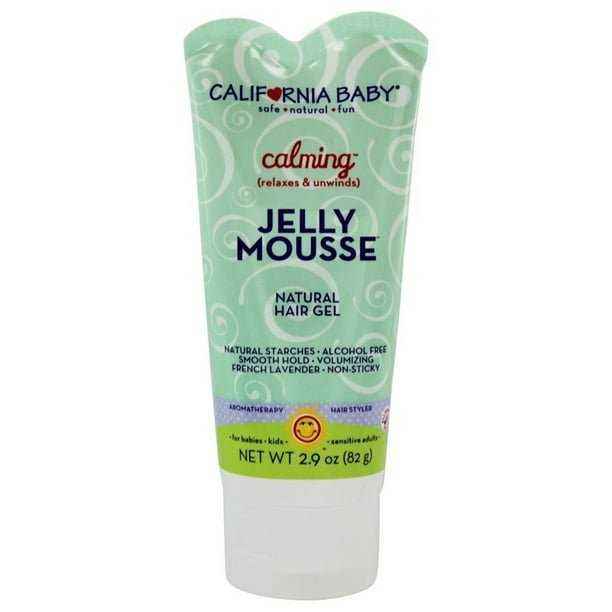 California Baby Calming Jelly Mousse Hair Gel - 2.9 Ounce 