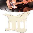 thumbnail image 1 of Guitar Pickguard,Durable PVC Plastic Front Plate Panel Cover Electric Guitar Guard Scratch Board Instrument Accessories, 1 of 8