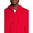 thumbnail image 4 of Athletic Works Men's Fleece Full Zip Hoodie Jacket, 4 of 5