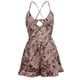 thumbnail image 2 of Traje de Baño de Una Pieza Soledad para Mujeres Vendaje Sin Respaldo Flor Ropa de Playa Rosado, 2 of 10
