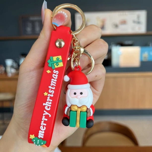JM LLavero De Navidad De Goma, Llavero De Papá Noel Con Tema Navideño, Regalo De Dibujos Animados, Llavero Para Bolso, 1 Ud. JM | Bodega Aurrera En Línea